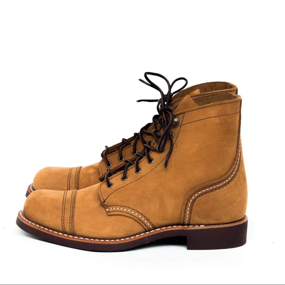 Red Wing Iron Ranger in Honey Chinook Suede